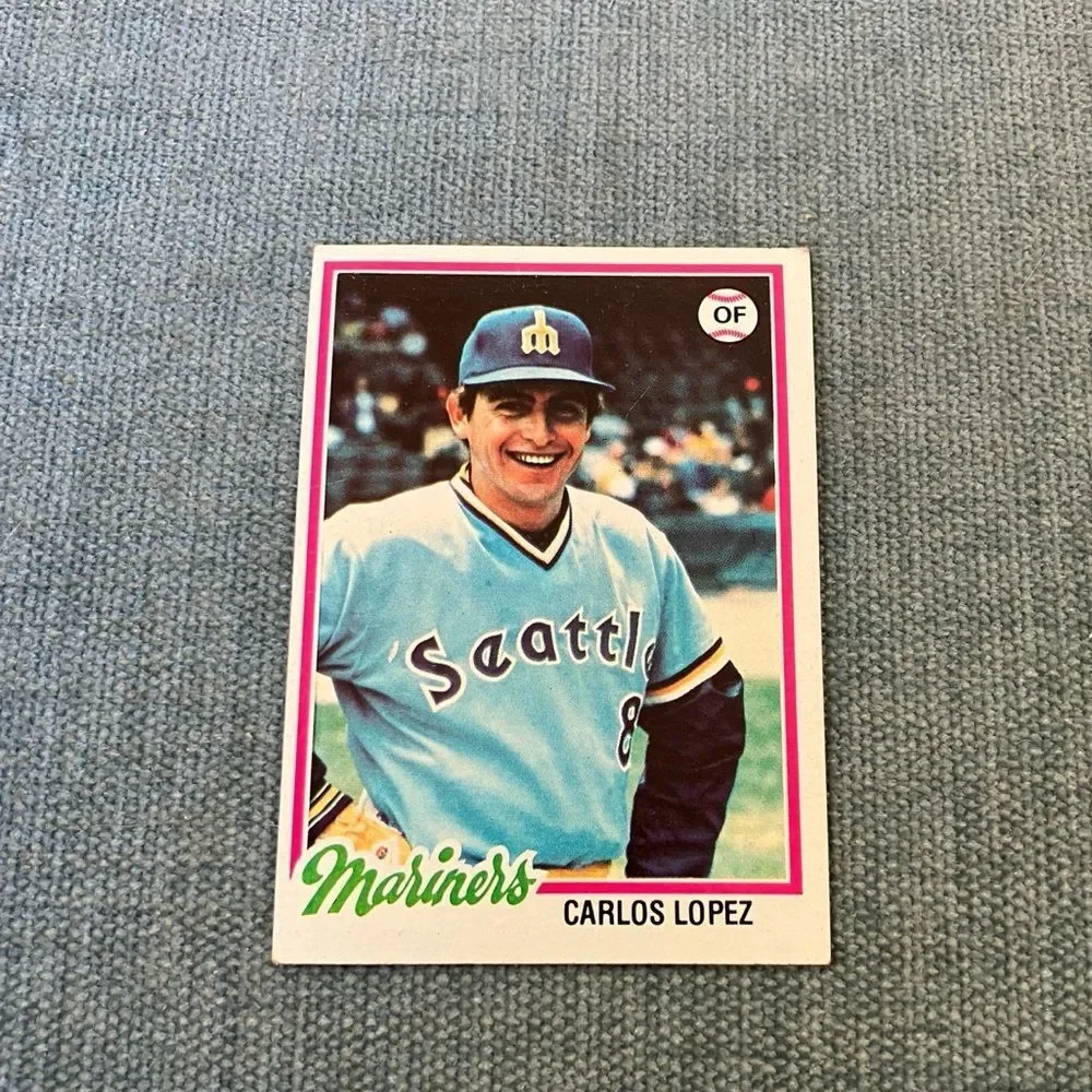 1978 Topps Seattle Mariners Baseball Card Trading Card